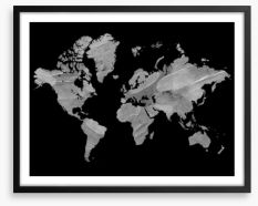 Maps Framed Art Print 166696805