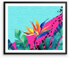 Ocean paradise Framed Art Print 166950312