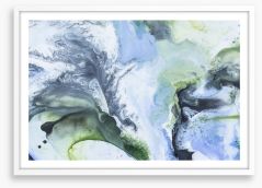 Sea spray Framed Art Print 168783669