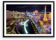 Viva Las Vegas Framed Art Print 168863261