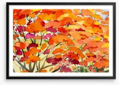 Always autumn Framed Art Print 170673276