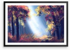 Ray of light Framed Art Print 170857141