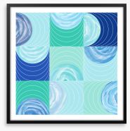 Sounds of the sea Framed Art Print 174798867