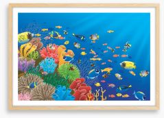 Under The Sea Framed Art Print 177156233