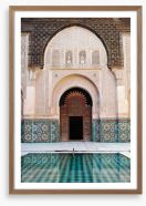 Marrakesh madrasa Framed Art Print 178040264