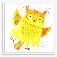 Owls Framed Art Print 181328605