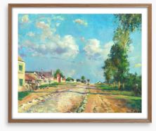 The road to Versailles Framed Art Print 182786111