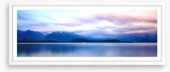 Dreamy dusk panorama Framed Art Print 184429771
