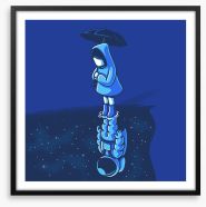 Rockets and Robots Framed Art Print 186287802