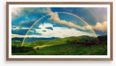 Rainbows Framed Art Print 187108073