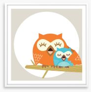 Owls Framed Art Print 18773220