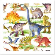 Dinosaurs Art Print 189829363