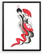 Kamigata mai Framed Art Print 193413703