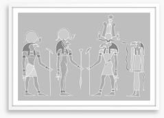 Egyptian Art Framed Art Print 19491444