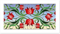 Stained Glass Art Print 197595152