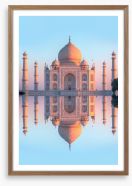 Taj Mahal reflections Framed Art Print 197727996