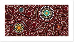 Aboriginal Art Art Print 199743966