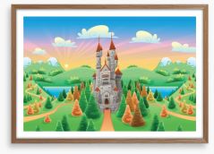 Fairy Castles Framed Art Print 20075792
