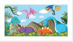 Dinosaurs Art Print 202833195