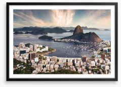 South America Framed Art Print 203662676