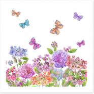Butterflies Art Print 203952581