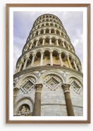 Pisa tower Framed Art Print 204368140
