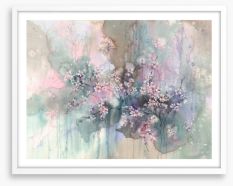 Sakura splash Framed Art Print 204911196