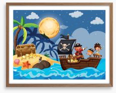 Pirates Framed Art Print 205718138