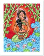 Indian Art Art Print 206376494