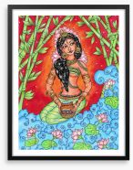 Indian Art Framed Art Print 206376494