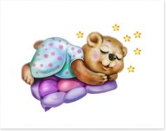 Teddy Bears Art Print 206840390