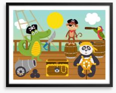Pirates Framed Art Print 208164787