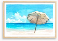 Blue bay umbrella