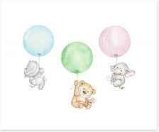 Balloons Art Print 208858834