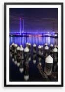 Docklands dusk Framed Art Print 209514132