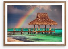 Rainbows Framed Art Print 209716041