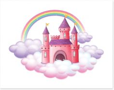 Fairy Castles Art Print 209752369