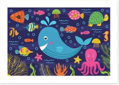 Under The Sea Art Print 211136580