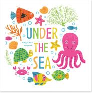Under The Sea Art Print 211136632
