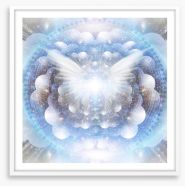 Wings and a prayer Framed Art Print 212575405