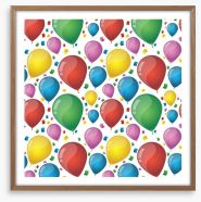 Balloons Framed Art Print 215862066