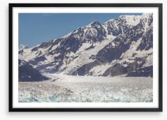 Glaciers Framed Art Print 216899175