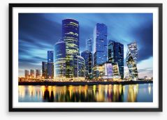 A moment in Moscow Framed Art Print 217825559