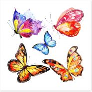 Butterflies Art Print 217876282