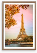 Under a Parisian sky Framed Art Print 219109231