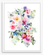 Spring bloom Framed Art Print 220650129