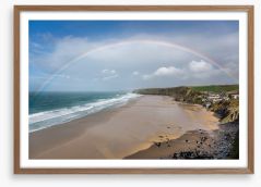 Rainbows Framed Art Print 221564773