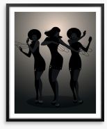 Trio of soul Framed Art Print 221716813