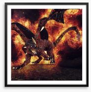 Dragons Framed Art Print 222138519