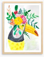 Toucan delight Framed Art Print 222460169